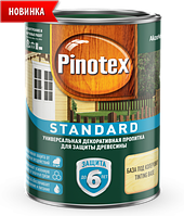 Пропитка для дерева Pinotex Standart 0.9 л. сосна (Пинотекс Стандарт), фото 1