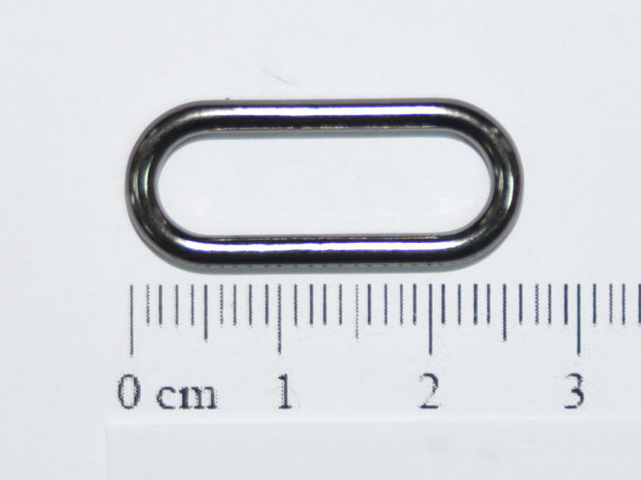 Кольцо овальное 22x7x2 mm