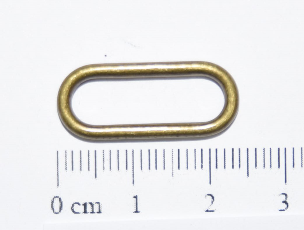 Овальное кольцо QC-16232 20x6x3 mm