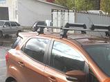 Багажник LUX для Ford Ecosport, внедорожник, гладкая крыша, 2013-… аэродуги, фото 4