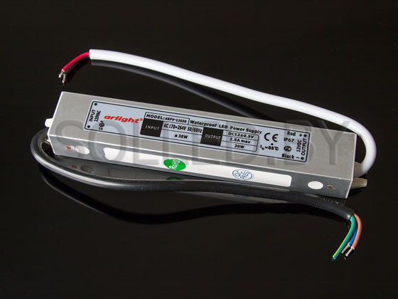 Блок питания 30W 12V IP67 (Arlight) металл