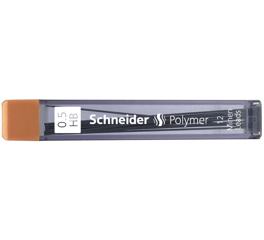Грифели для карандашей Schneider твердость HB 0,5мм (Цена с НДС)