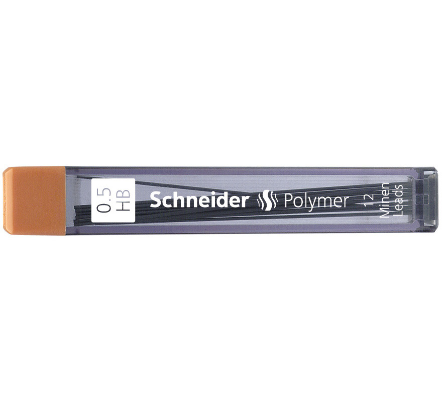 Грифели для карандашей Schneider твердость HB 0,5мм (Цена с НДС) - фото 1 - id-p74470346