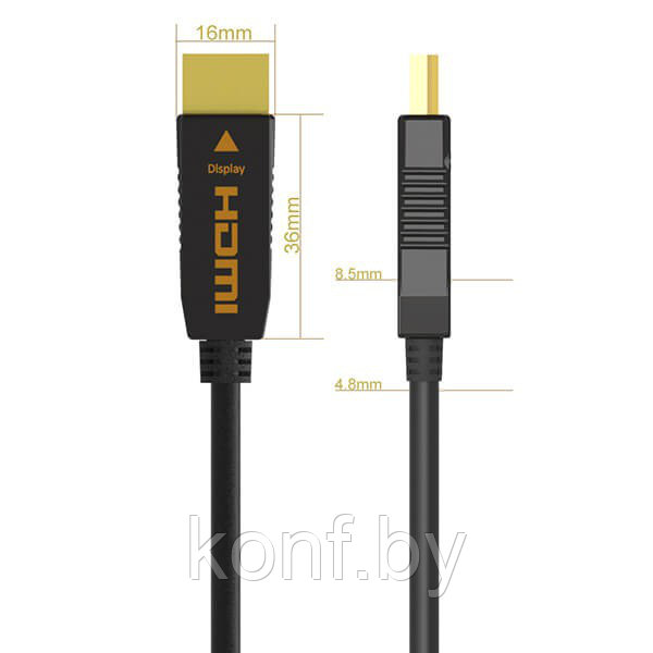 Оптический HDMI кабель Clevermic HC5 (5м) - фото 4 - id-p74470708