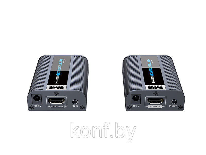 HDMI удлинитель CleverMic 4KHEIR672, проводной (30м-60м) - фото 3 - id-p74470757