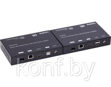 4K HDMI+USB KVM удлинитель по витой паре/оптике (передатчик) - фото 2 - id-p74470840