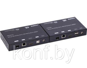 4K HDMI+USB KVM удлинитель по витой паре/оптике (приемник) - фото 2 - id-p74470843