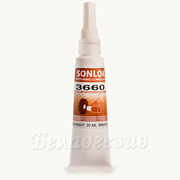 Sonlok 3660 Герметик вал-втулочный для больших зазоров до 0,5 мм 50 мл