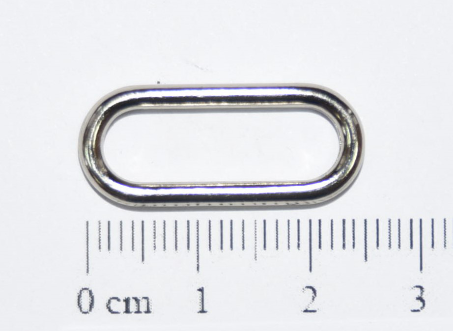 Кольцо овальное QC-16494 21x7x3 mm