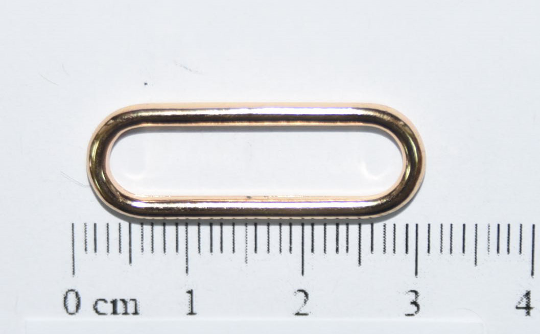 Кольцо овальное QC-21780 25x6x2 mm