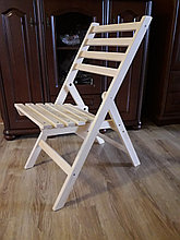 Складной деревянный стул 02