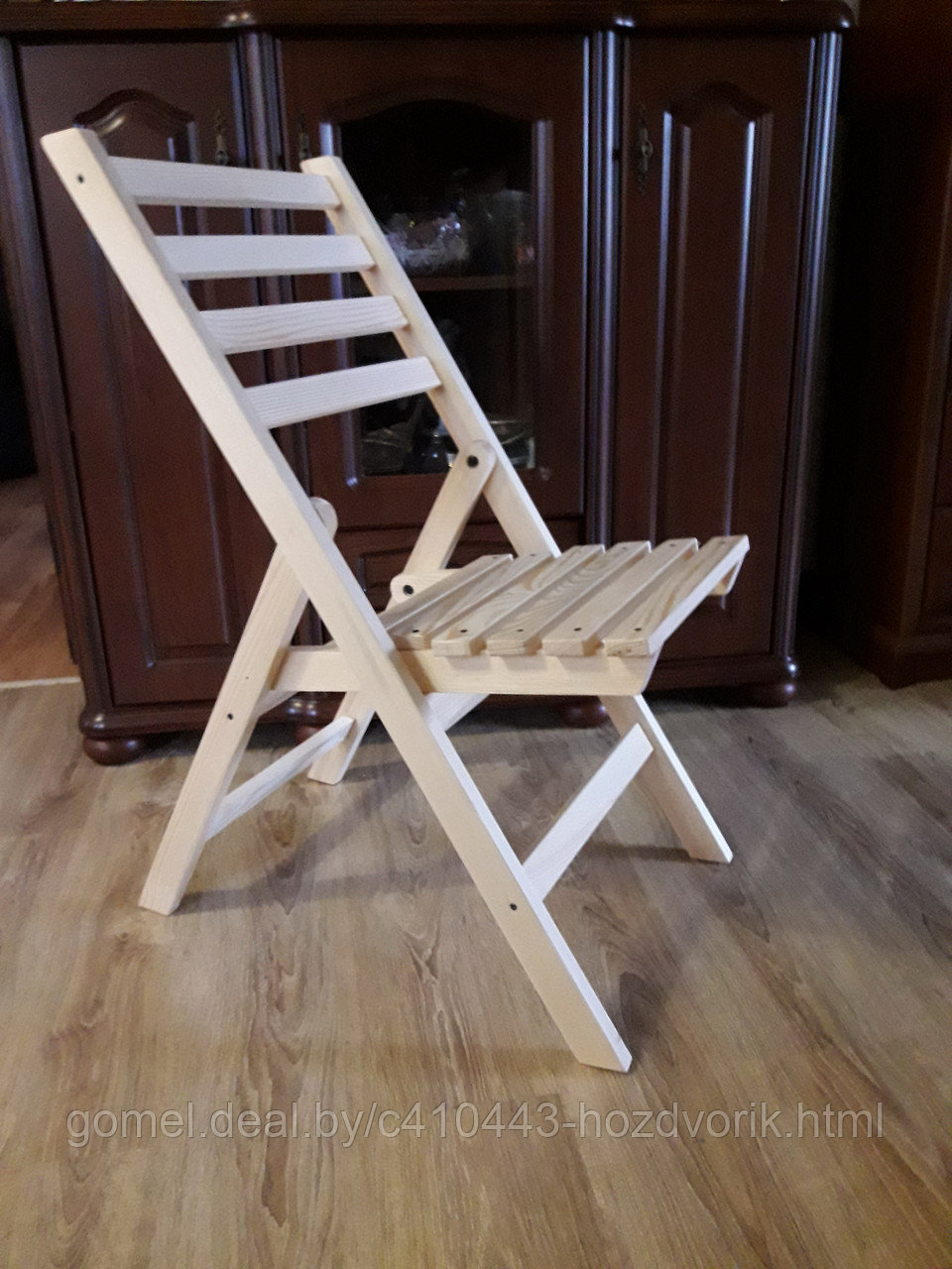 Складной деревянный стул 02 - фото 2 - id-p74487521