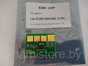 Микросхема восстановления картриджа Lexmark E260/360/460 3.5K SPI, фото 2