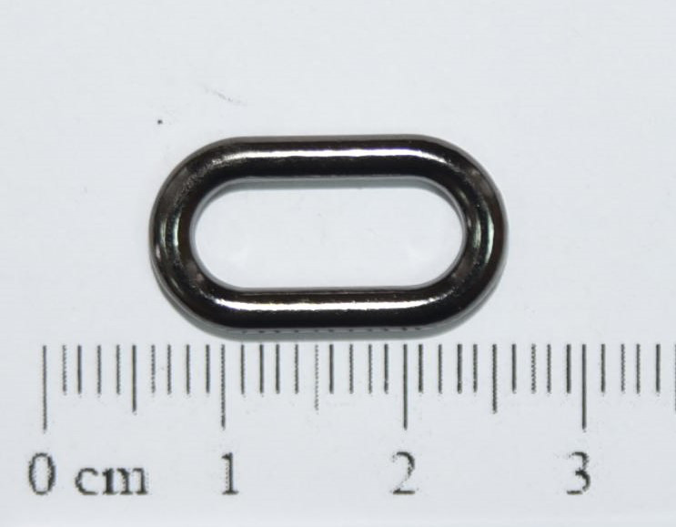 Кольцо овальное QC-A 8771 15x6x3 mm