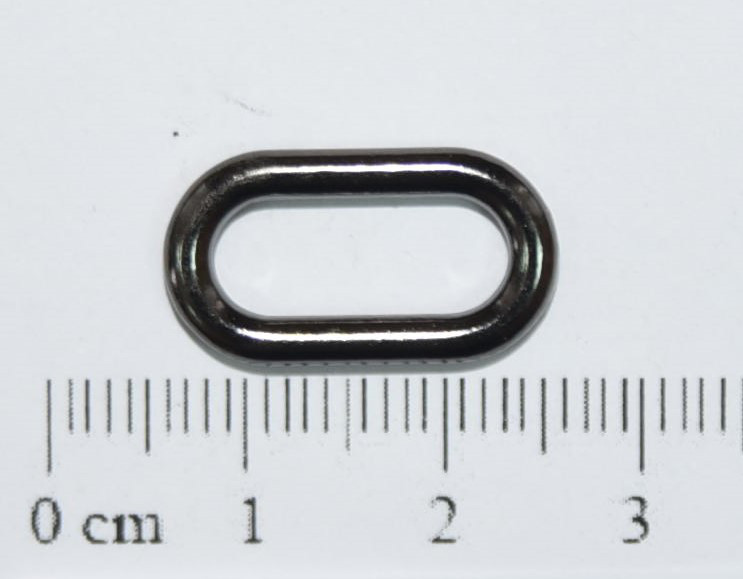 Кольцо овальное QC-A 8771 15x6x3 mm - фото 1 - id-p74487559