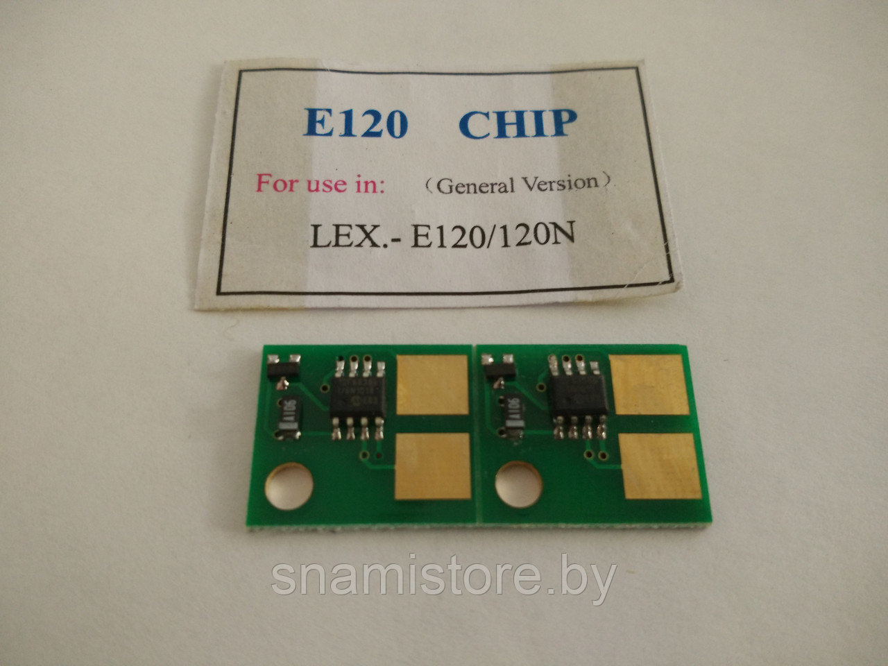 Чип для Lexmark E120/120n (2K) (SPI) черный