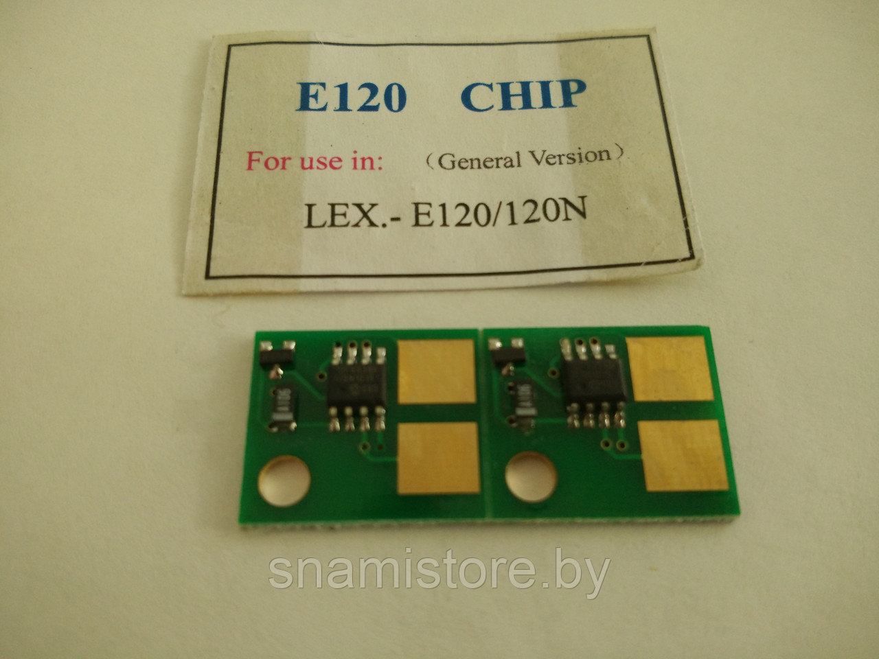 Чип для Lexmark E120/120n (2K) (SPI) черный - фото 2 - id-p74487633