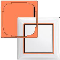 ABB Basic 55 - Накладка декоративная (оранжевый)