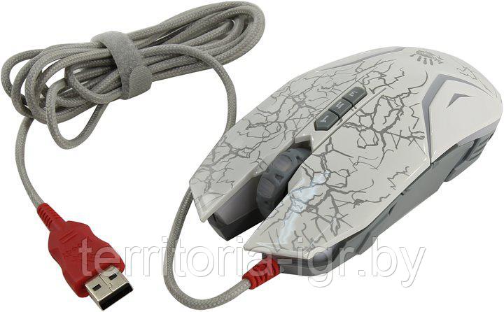 Игровая проводная мышь Bloody NEON N50 White A4Tech - фото 5 - id-p74508341