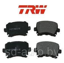 Задние тормозные колодки TRW, VW PASSAT B6, TOURAN 2003-2010