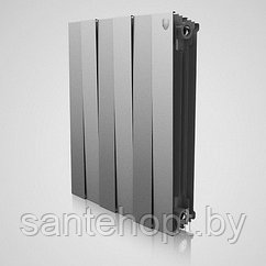 Радиатор биметаллический Royal Thermo Piano Forte 500 Silver Satin (Серебристый)