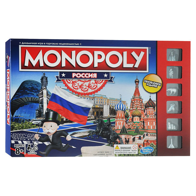 Настольная игра "Монополия Россия" (новая уникальная версия)