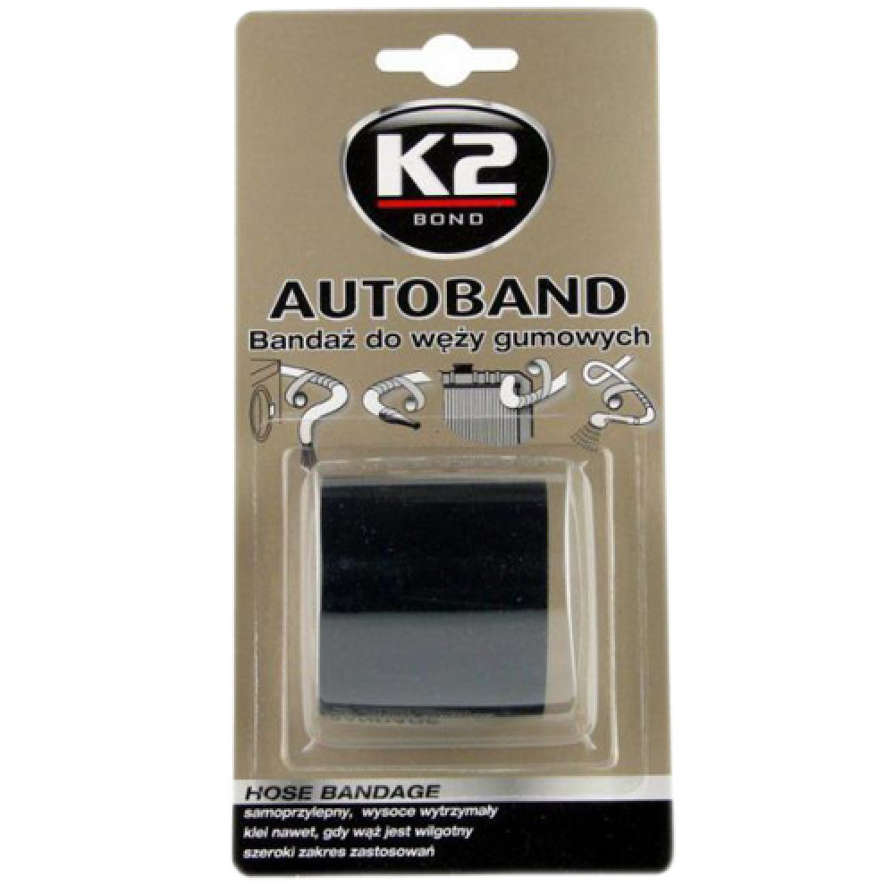 Лента для герметизации резиновых патрубков К2 Autoband 5см * 3м