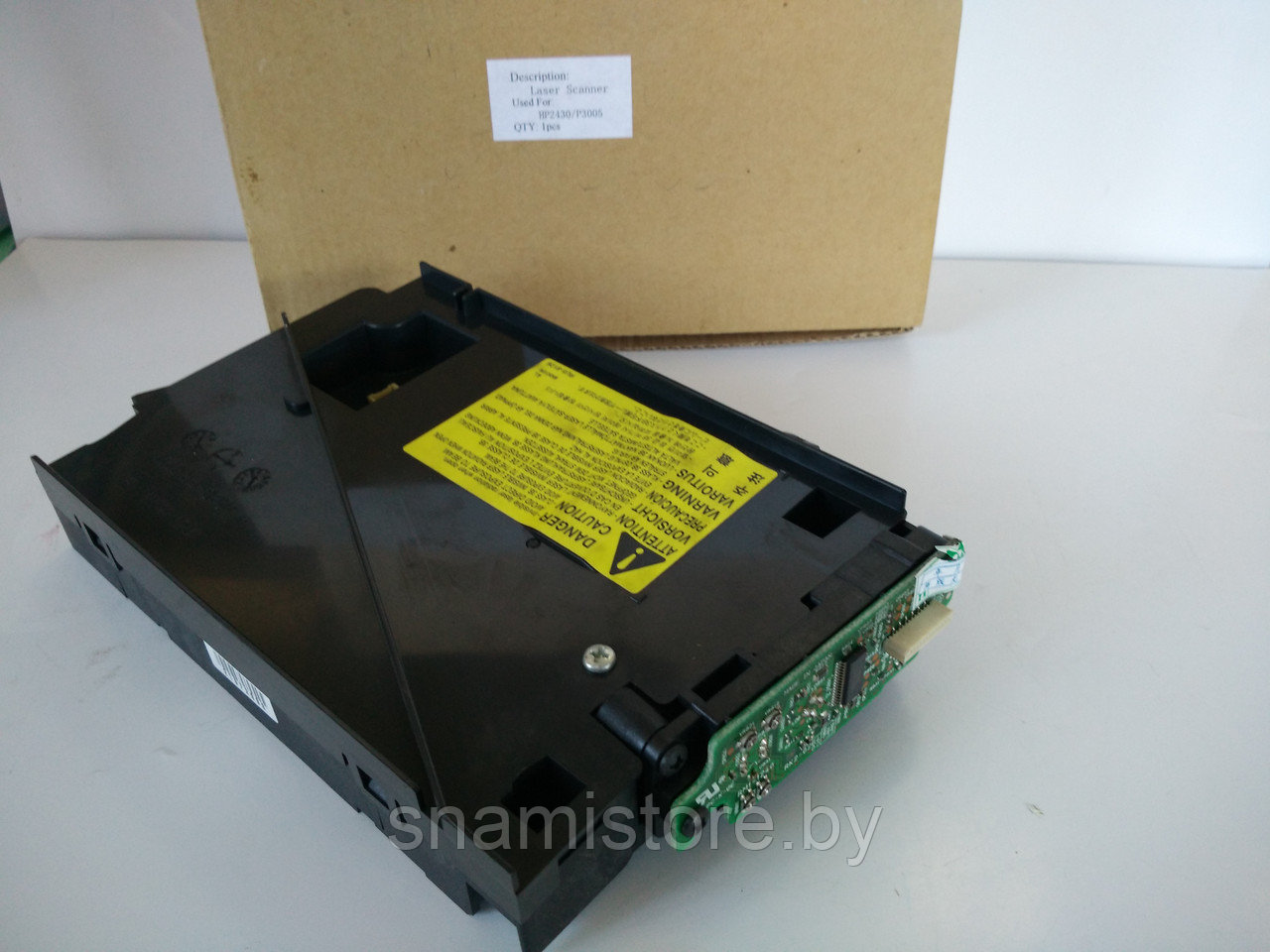 Блок сканера (лазер) HP LJ 2400/2420/2430/ P3005/ M3027, M3035 / LBP3410/8330 - фото 2 - id-p74583255