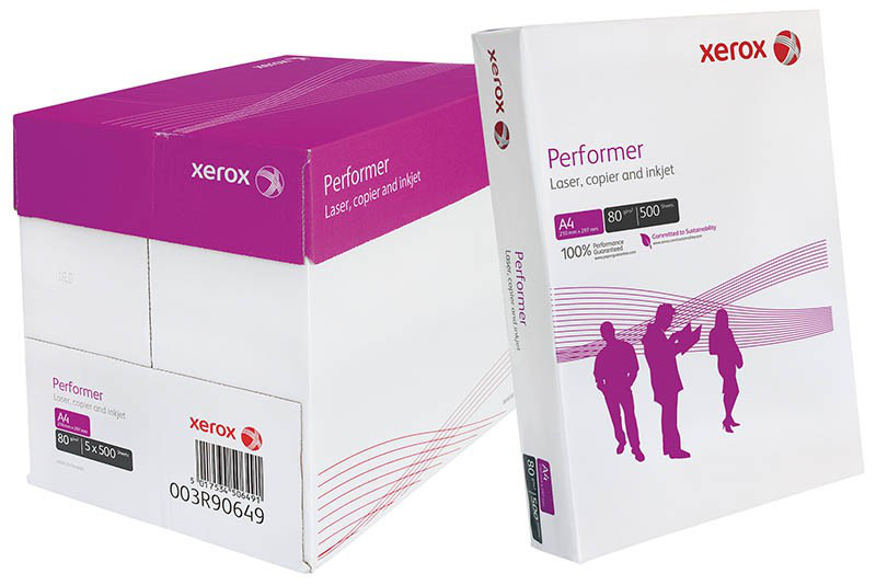 Бумага A4 (210x297) офисная Xerox Performer, 80 г/ м², 500 листов, 003R90649 - фото 1 - id-p59710744
