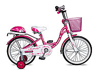 Велосипед детский DELTA Butterfly 18 розовый/белый, фото 4
