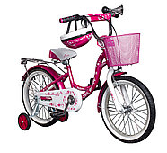 Велосипед детский DELTA Butterfly 18 розовый/белый, фото 3
