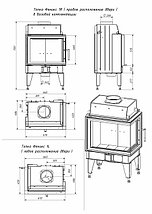 Каминная стальная топка Мета-Бел Феникс 1-L ТКТ-10.0-02 10 кВт, фото 3