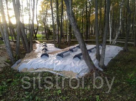 Водоотведение в дренажные тоннели в плодородный слой, фото 2