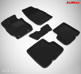 Коврики салона 3D текстильные для Nissan Almera G11 (2013-2018) № 86315