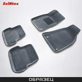 Коврики салона 3D текстильные серые для Opel&nbsp;Astra H (2004-2012) № 71734