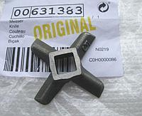 Оригинальный нож (односторонний) №5 для мясорубки Zelmer A86.1007 / 420306564080 / ZMMA015X / 631383