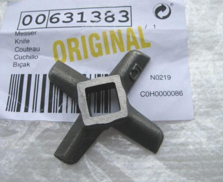 Оригинальный нож (односторонний) №5 для мясорубки Zelmer A86.1007 / 420306564080 / ZMMA015X / 631383 - фото 1 - id-p74715974