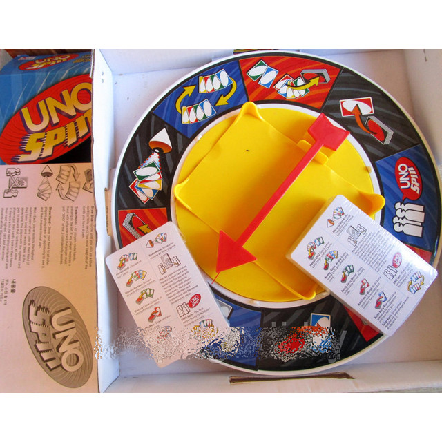 Настольная карточная игра "UNO spin" с колесом 6132 - фото 4 - id-p74719827