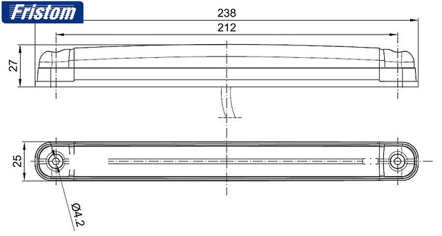 Фонарь габаритный FT-029 оптико-волоконный LED (Диод) - фото 5 - id-p3485929