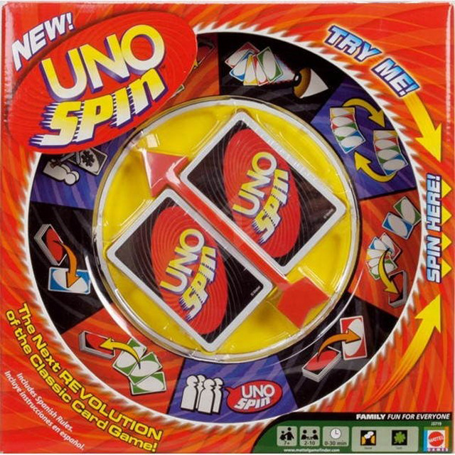 Настольная карточная игра "UNO spin" с колесом 6132 - фото 3 - id-p74719827