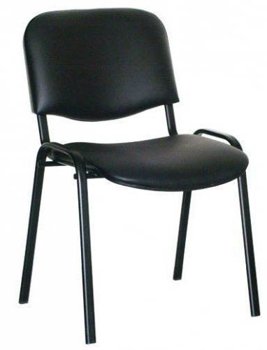 Стул ISO BLACK V-14 Ткань кожзам