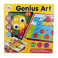 Мозаика детская для самых маленьких Genius Art  (46 кнопочек, 10 карт.листов), фото 2