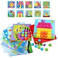Мозаика детская для самых маленьких Genius Art  (46 кнопочек, 10 карт.листов), фото 7