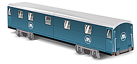 Модель вагона поезда из картона для граффити, Molotow