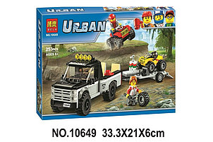 Конструктор BELA Urban Гоночная команда 10649 (Аналог LEGO City 60148) 253 дет. s
