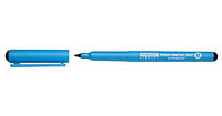 Перманентный маркер OHP, M, 1 мм., синий
