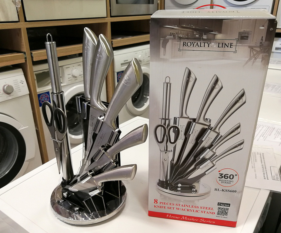 Ножи стальные, подарочный набор на вращающейся подставке, Швейцария - фото 3 - id-p2951000