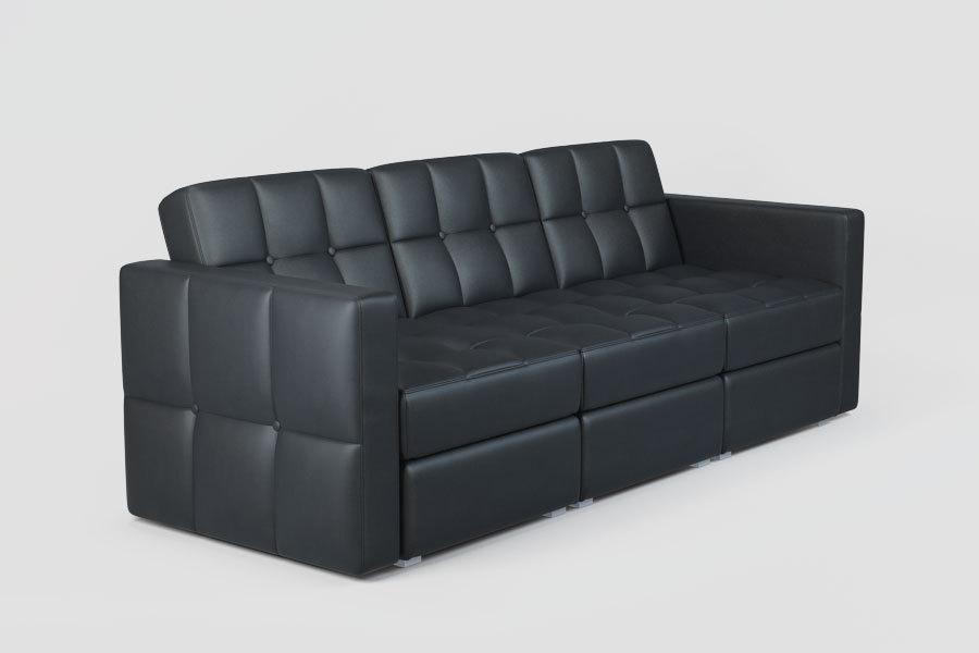 Модульный диван Quanto 3-х секционный - фото 1 - id-p74882309