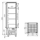 Шкаф кондитерский Carboma D4 VM 400-1 (R400С) (беж-корич), фото 3