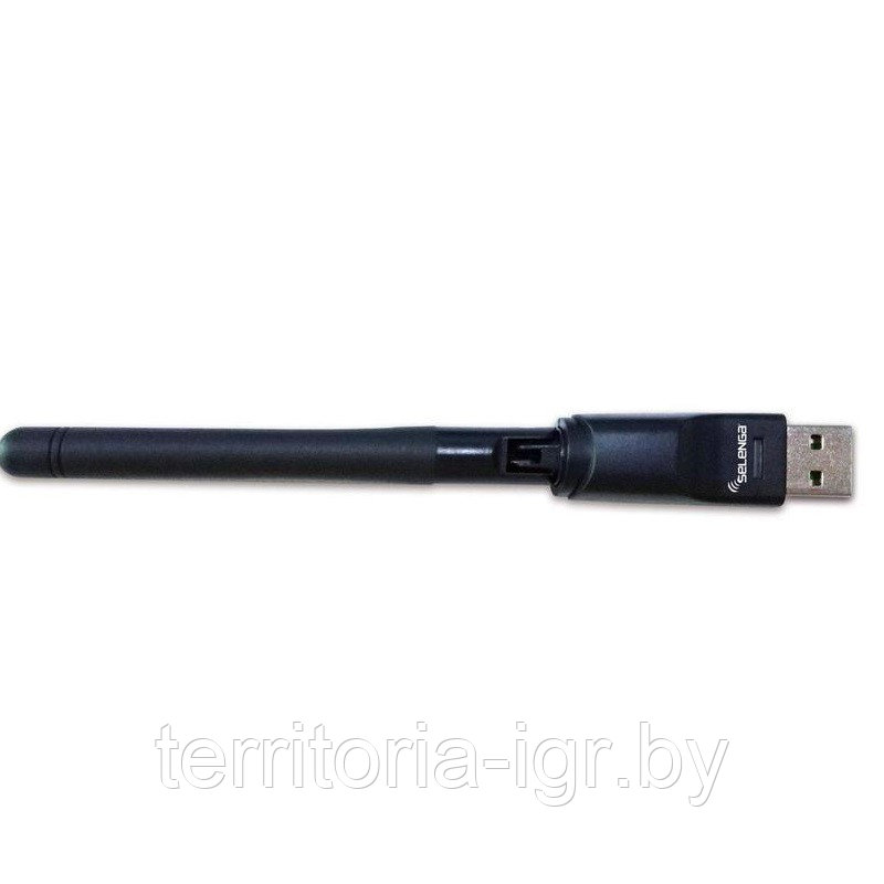 Беспроводной USB WiFi адаптер Selenga с антенной - фото 1 - id-p74889272